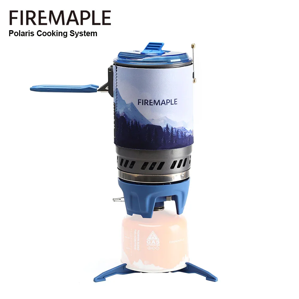 Fire Maple Polaris X5 쿠킹시스템 — 레귤레이터 일체형 + 전용 냄비 통합 스토브 — AliExpress 어필리에이트 제품 사진 (평점 4.93)