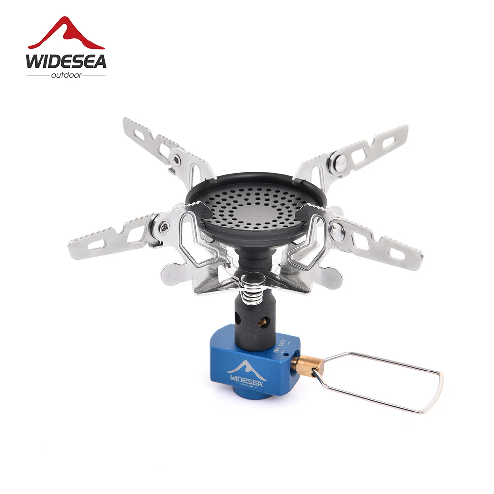 Widesea 캠핑 가스버너 3300W — 분리형 호스 아웃도어 스토브(접이식 받침·점화 일체) — AliExpress 어필리에이트 제품 사진 (평점 4.65)