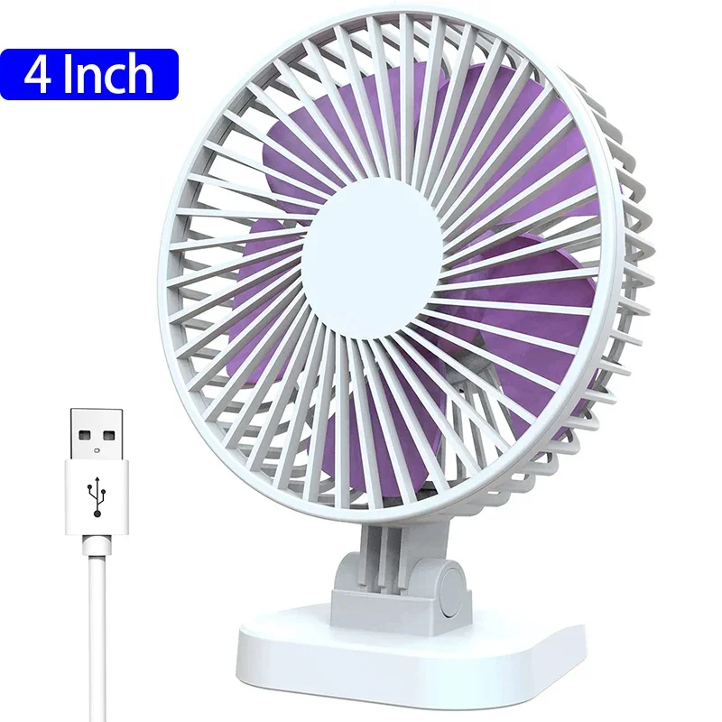 4인치 미니 데스크 클립 선풍기 (USB · 강한 풍량 · 책상 고정) — 초저가 데스크 — AliExpress 어필리에이트 제품 사진 (평점 4.72)