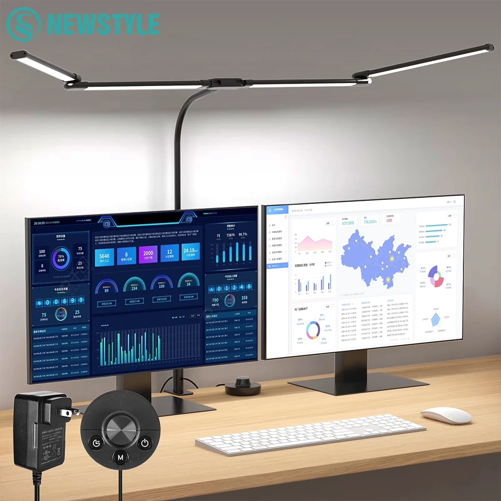 LED Desk Lamp with Clamp — Architect 24W Ultra Bright Home Office (프리미엄) — AliExpress 어필리에이트 제품 사진 (평점 4.7)