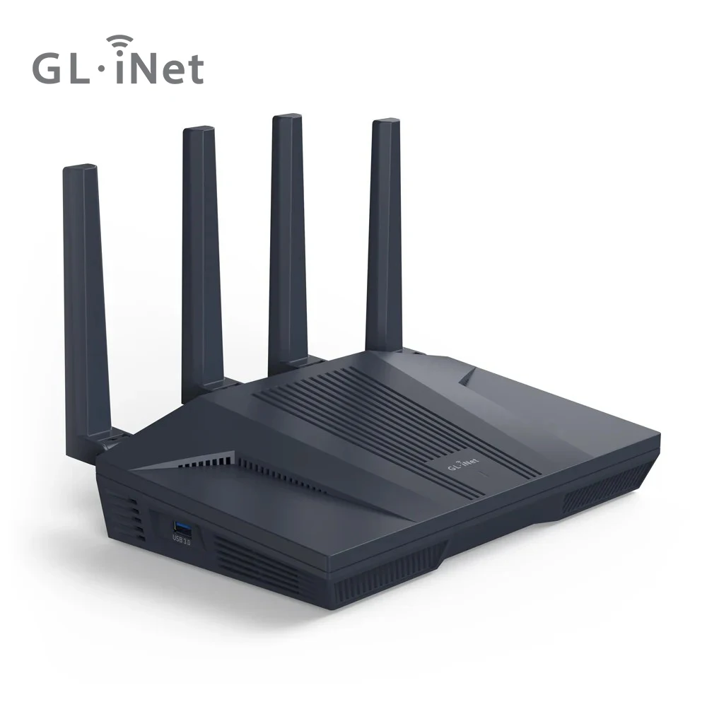 GL.iNet Flint 2 (GL-MT6000) Wi-Fi 6 라우터 — AliExpress 어필리에이트 제품 사진 (평점 4.9)