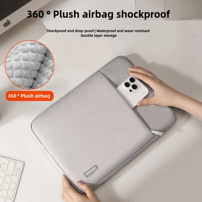 Laptop Sleeve Bag for Macbook Air Pro 13 13.3 14 15.4 15.6 Inch Notebook Pouch for Lenovo Asus HP Dell Portable Bag Cover Case — AliExpress 어필리에이트 제품 사진 (평점 4.79)