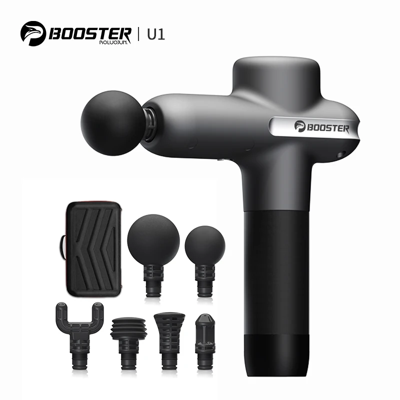 BOOSTER U1 Massage Gun — Deep Tissue Percussion Brushless Motor Pocket — AliExpress 어필리에이트 제품 사진 (평점 5)