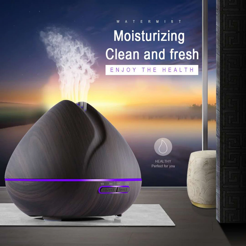 Ultrasonic Aroma Essential Oil Diffuser Air Humidifier — 아로마 겸용 — AliExpress 어필리에이트 제품 사진 (평점 4.57)