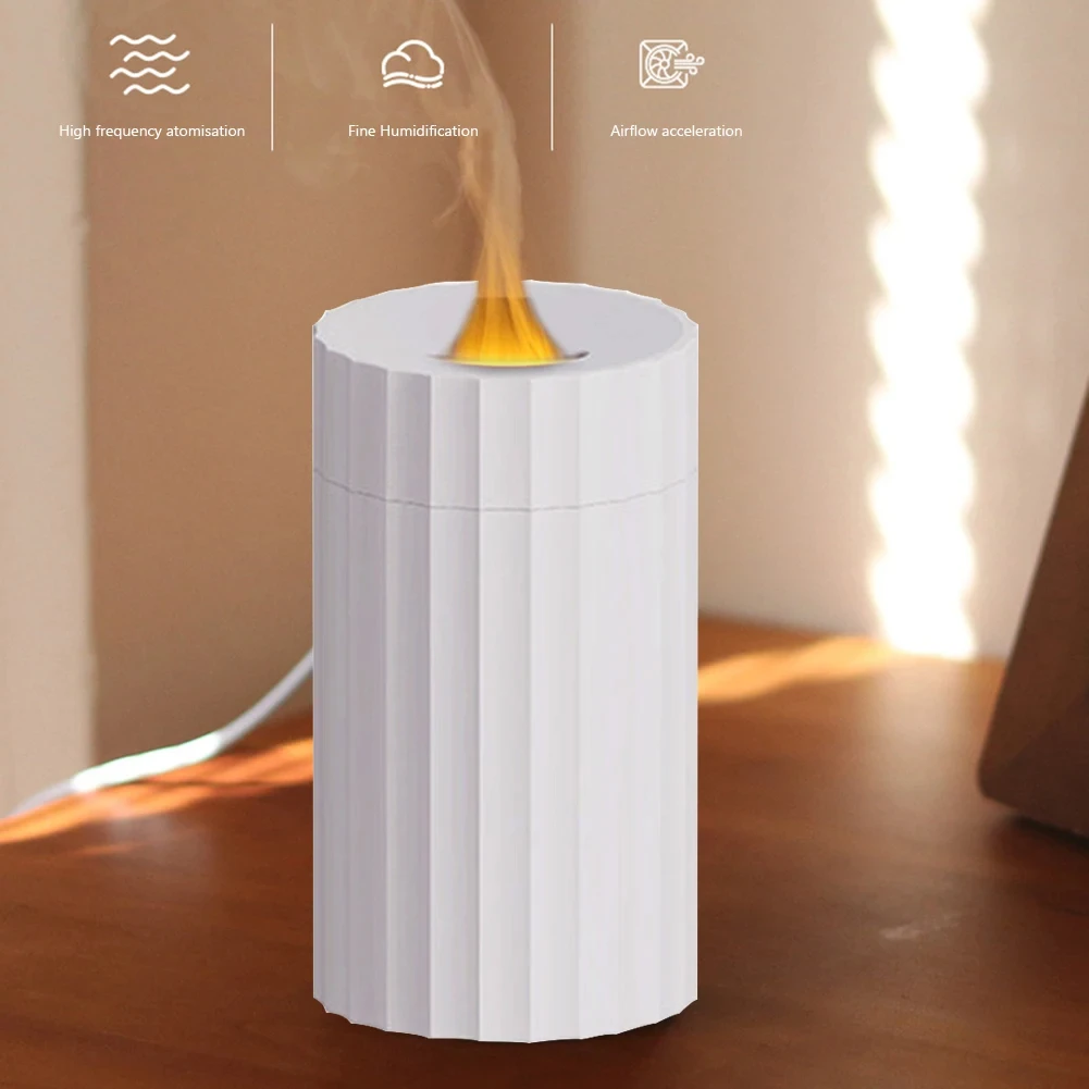 Simulation Flame Aromatherapy Air Humidifier — 불꽃 무드등 — AliExpress 어필리에이트 제품 사진 (평점 4.57)