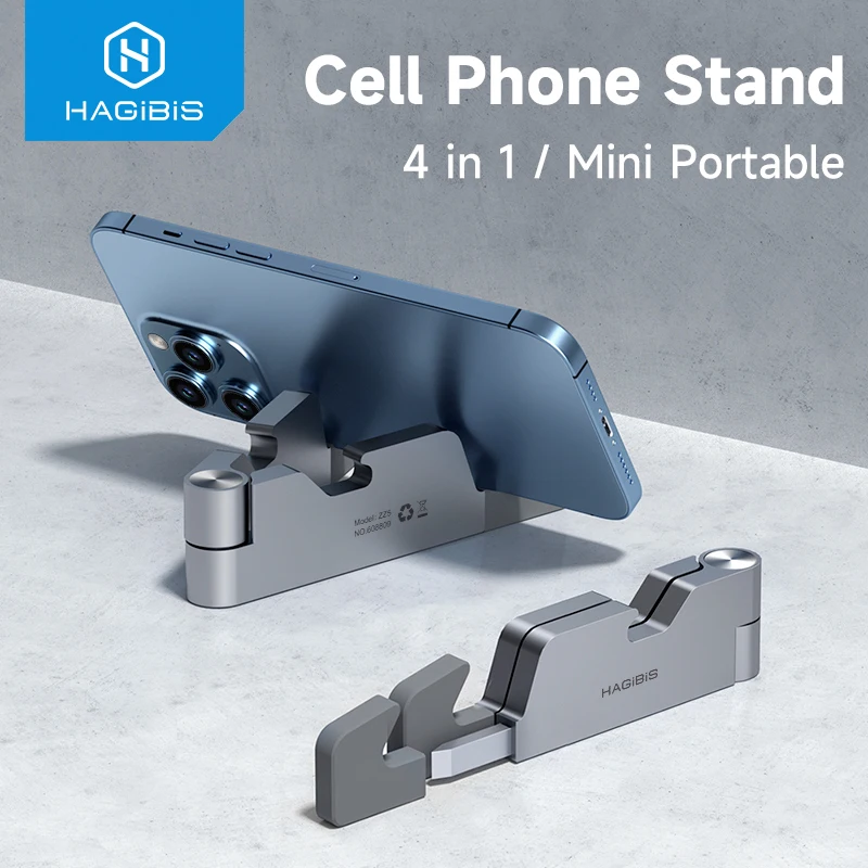 Hagibis Multifunction Cell Phone Stand Adjustable Foldable Desktop Holder — 다기능 폴딩 1위 — AliExpress 어필리에이트 제품 사진 (평점 4.84)