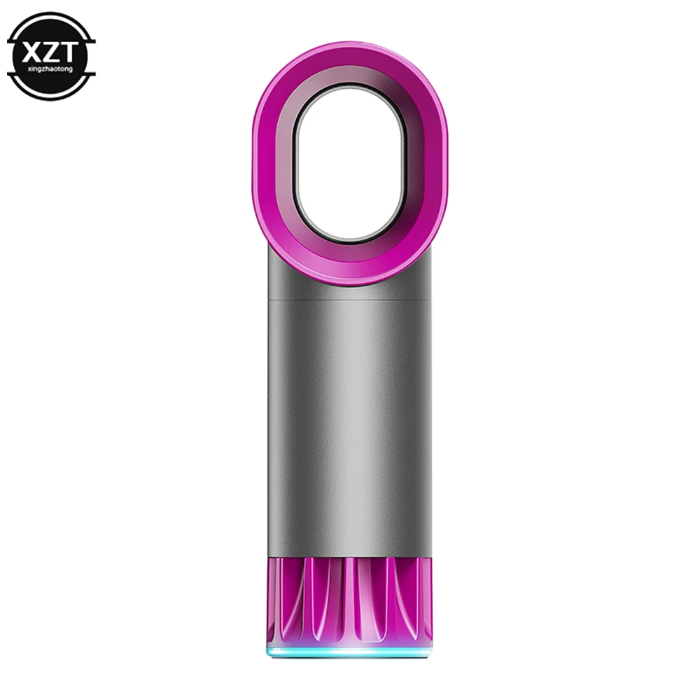 Portable Bladeless Mini Handheld Fan — 블레이드리스 USB 충전식 휴대 미니 쿨러 — AliExpress 어필리에이트 제품 사진 (평점 4.34)