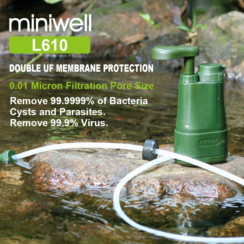 Big Capacity Portable Water Filter for Camping Hiking Fishing — 대용량 프리미엄 — AliExpress 어필리에이트 제품 사진 (평점 5)