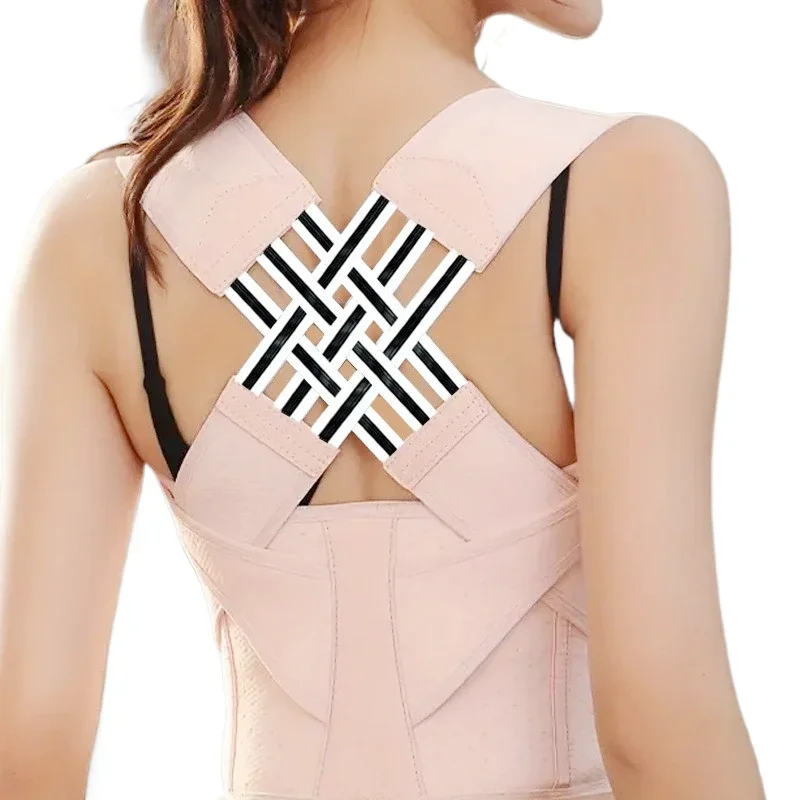Posture Corrector for Women and Men — Adjustable Shoulder Brace Middle/Upper Spine — AliExpress 어필리에이트 제품 사진 (평점 4.6)